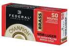 Federal Champion 9mm 115 Grain FMJ Ammo 50 Round Box