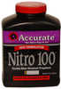 Accurate Nitro 100 (12 Oz) by WESTERN & ACCURATE POWDERNitro 100 is a fast burning and flattened spherical and double-base shotshell powder that is a clean burning and cost-effective choice. Grain sha...