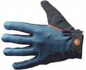 Beretta Mesh Shooting Gloves , Size Small, Color  Black/blue With Logo