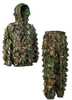 Material: Mesh & Pongee Color: Mossy Oak Obsession Size: Multi-Fit Type: Leafy Suit Long Sleeve: Yes  Other Features :: Jacket W/ Pockets & Pant Packed In A Zipper Bag Lightweight/Soft No Noise Breath...