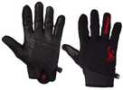 BG Ace Shooting Gloves Large Black/Red Trim