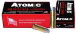 Atomic Ammunition's .38 Special Cowboy Action Ammunition Is Made With Only The Very Best Components Available, Such as reloadable Brass Cases, Double based, Clean Burning Powder And Hard Cast Lead Bul...