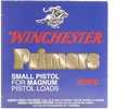 Winchester Primers Small Pistol Magnum #1 1/2M WSPM Per 1000