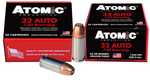 32 ACP 60 Grain Jacketed Hollow Point 20 Rounds Atomic Ammunition