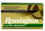 The Premier Accutip Bullet Is The Most Accurate Rapid Expansion Polymer-Tipped Bullet On The Market. ComprIsed Of 2 Distinct cOnfiguratiOns Of Polymer Tipped Bullets, The Remington Premier Accutip Lin...