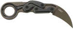 Columbia River 4040V Provoke 2.41" Veff Serrated Anodized Aluminum Black Handle Folding Knife