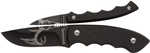 Browning 3220420 Primal Combo 3.75"/5.25" Fixed Drop Point Gut Hook/Skinner, Saw 8Cr13MoV SS Blade, Black Polymer W/Rubb