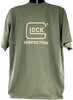Glock Pistol Perfection T-Shirt Made Of 100% Cotton With The "Glock Perfections" Logo On The Front And Back.