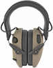Walkers GWP-RSEMRC-FDE Razor Rechargeable Muff 21 Db Over The Head Polymer Flat Dark Earth Cups With Black Headband