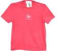 Browning Women's Short Sleeve T-shirt Wildflowers Medium Pink