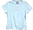 Height: 0 Width: 0 Length: 0 Material: Cotton Blend Color: Blue Size: WOMENS Small Type: T-Shirt Short Sleeve: Y LADIES: Y
