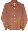Browning Women's Lg Sleeve Microfibr Shirt Large Terra Cotta