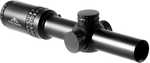 Four Peaks Imports Rifle Scope Black Anodized 1-6X24mm 30mm Tube Illuminated Red Etched Mil Reticle