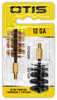 Otis FG512Nb Bore Brush Set 12 Gauge 10 Shotgun 8-32 Thread 2" Long Bronze/Nylon Per Pkg