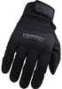 Material: Twill Color: Black Size: Large Type: Gloves Other FEATURES:: Touchscreen Compatible, Neoprene Cuff, Built In TPR Hook And Loop Closure