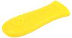 The Lodge ASHH11 Yellow Silicone Hot Handle Holder is designed to fit Lodge traditional-style handles, 9 inches and up. A great piece of cast iron cookware gets hot, everywhere. These colorful silicon...