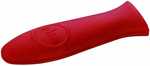 The Lodge ASHH11 Red Silicone Hot Handle Holder is designed to fit Lodge traditional-style handles, 9 inches and up. A great piece of cast iron cookware gets hot, everywhere. These colorful silicone h...