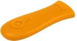 The Lodge ASHH11 Orange Silicone Hot Handle Holder is designed to fit Lodge traditional-style handles, 9 inches and up. A great piece of cast iron cookware gets hot, everywhere. These colorful silicon...