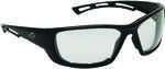 Walker's 8280 Glasses Black Frame with Padding Clear Lens Microfiber Bag Included 1 Pair  