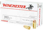 Winchester 380 ACP 95 Grain FMJ Subsonic Ammo 50 Round Box Md: Q4206