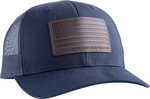 Magpul Standard Trucker Hat Navy Adjustable Snapback OSFA Structured Leather Patch