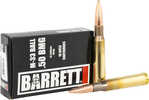 50 BMG 661 Grain FMJ 250 Rounds BARRETT Ammunition