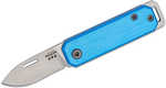 Bear & Son Slip Joint Folder 1.5" Blue/Stainless Steel Aluminum Handle