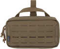 Tac Six Contingent Tactical Accessory Pouch Made Of Coyote 600D Polyester With MOLLE System, Storage Pockets & Car