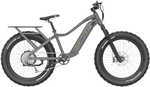 QuietKat Ranger Bike Charcoal Small Under 5'6"/ Shimano 7-speed/750 Watt Hub-Drive Motor