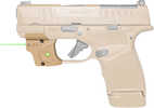 Viridian 912-0047 E Series Flat Dark Earth W/Green Laser Fits Springfield Hellcat Handgun