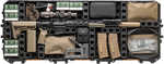 Magpul Mag1301-Black DAKA Grid Organizer Black Polypropylene For Pelican 730 Vault Tactical Rifle Case