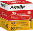 Aguila's Super Extra High-Velocity Loads Are Perfect For Target Shooting Or Plinking And Provide Tight groupings. The Copper-Plated Bullet provides Excellent Accuracy, Consistent Performance, And Smoo...