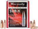 Hornady 3503 Sub-X 35/357 Cal 250 Gr Subsonic-Expanding 100 Per Box