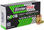 Sinterfire NXG Lead Free Ball Pistol Ammo 9mm 100 gr. 50 rd. Brass LF Primer Model: SF9100NXG(50)LF