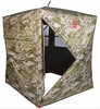 Primal The Vision 270 Ground Blind in Realtree WAV3X camo.  270 degree view.  12” x 4” one-way rear view window.  58” x 58” footprint.  72” hub to hub shooting width.   67” Height Pack Size: 8” x 8” x...