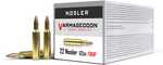 Noslers Varmageddon Line Of Loaded Ammunition And Component Bullets. Featuring a highly Accurate Polymer Tip Or Hollow Point Combined With a Flat Base Design, Varmageddon Products Were Created For The...