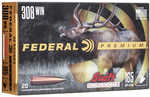308 Win 165 Grain Scirocco II 20 Rounds Federal Cartridge Ammunition 308 Winchester