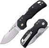 Cold Steel CSFL25DPLCZ Engage 2.50" Folding Clip Point Plain Satin 4116 SS Blade/4.11" Black GFN Handle Includes Belt Cl