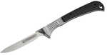 Hogue Expel Fixed Blade Knife 440c Stainless Steel Plain Edge 2.5" Blade Replaceable Blades Silver Black G10 Grips 35876