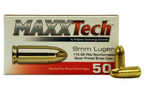 Caliber: 9mm - Bullet: FMJ - Weight: 115gr - Case: Brass - Primer: Boxer - Qty: (100) Rounds per Can