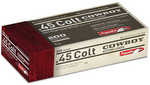 Aguila 1E454319 .45 Long Colt 200 Gr Soft Point Caliber: 45 Colt (LC) Bullet Type: Soft Point Bullet Weight: 200 Gr Muzzle Energy: 200 ft Lbs Muzzle Velocity: 600 Fps Rounds Per Box: 50 Boxes Per Case...