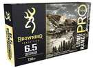 6.5 Creedmoor 130 Grain Jacketed Soft Point 20 Rounds Browning Ammunition