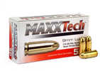 Brand Style: Maxx Tech Bullet Style: Full Metal Jacket (FMJ) Cartridge: APP_9 mm Luger Grain: 115 Muzzle Velocity (Feet Per Second): 1217 Rounds: 50 Manufacturer: Maxx Tech Model: PTGB9MMB