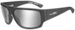 Wiley X Vallus Sunglasses - Grey Silver Flash Lens - Matte Graphite Frame