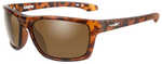 Wiley X Kingpin Sunglasses - Brown Lens - Matte Demi Frame