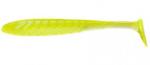 Yum Pulse 4" Chartreuse Clear Shad