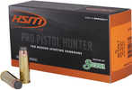 "Jacketed soft-point bullet;Muzzle Velocity: 1155 fps;Muzzle Energy: 963 ft. lbs.;Reloadable
