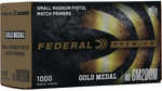 Federal Premium Gold Medal Pistol Primers Small Mag 1000 ct. HAZ Model: GM200M