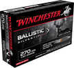 Winchester Ballistic Silvertip Rifle Ammo 270 Win. 130 gr. Ballistic Silvertip 20 rd. Model: SBST270
