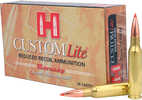 "Ballistic Tip;Slightly lighter bullets and modified propellants for recoil reduction;Hornady matches powders to each load for optimum pressure